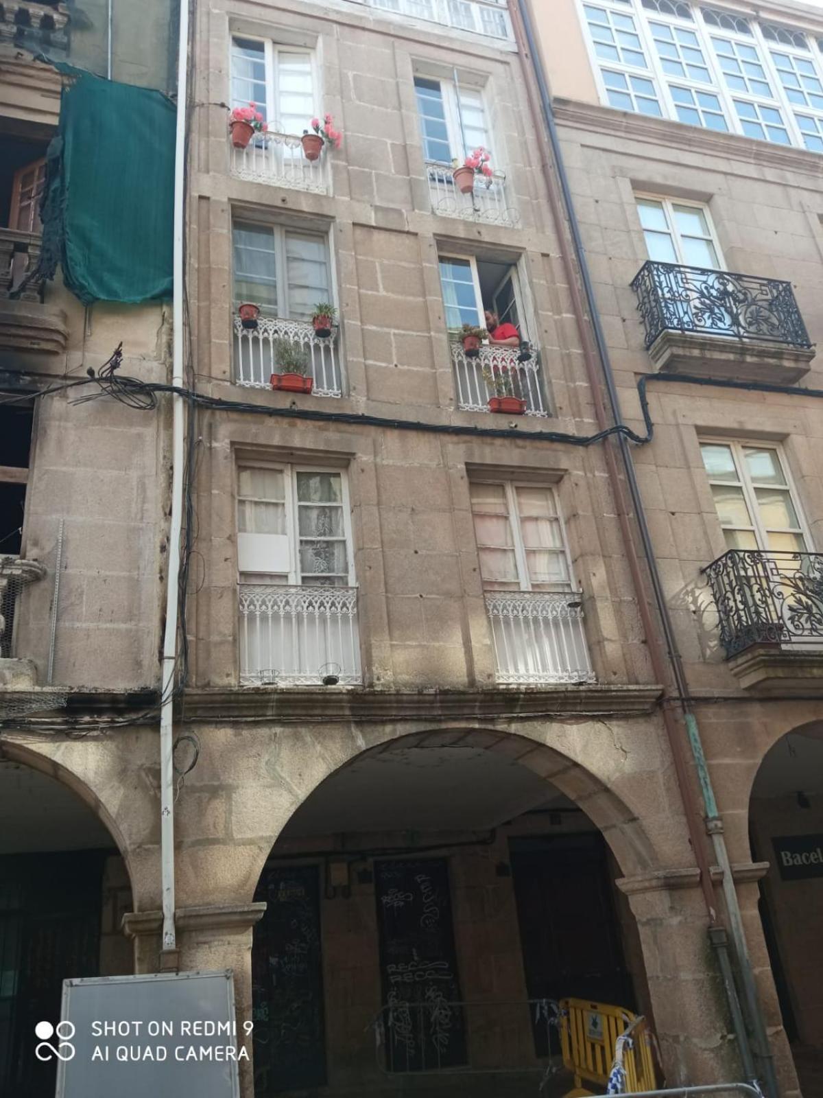 Apartamento Casco Viejo Ourense Bagian luar foto